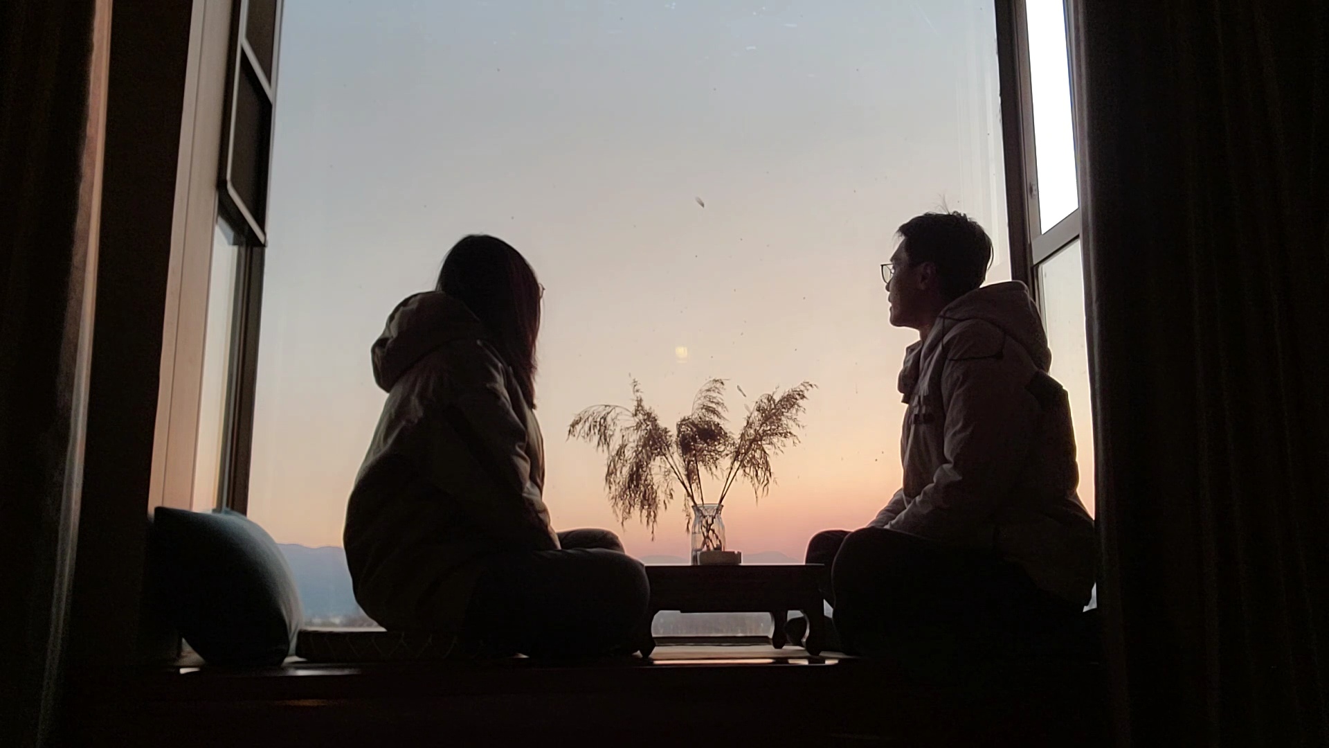 落日余晖-拉市海