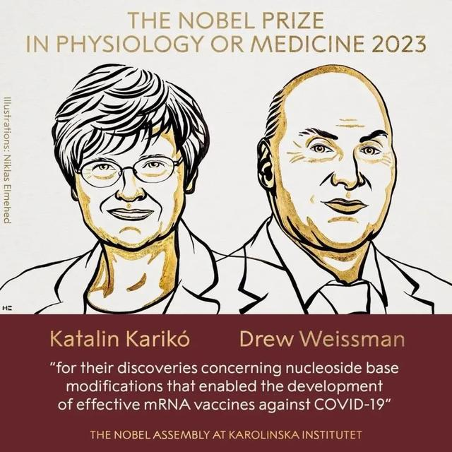 2023诺贝尔生理学或医学奖揭晓，一同探秘mRNA疫苗的关键—“酶”力无...